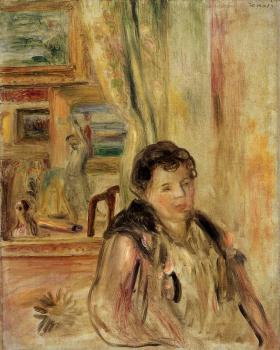 Pierre Auguste Renoir : Woman in an Interior